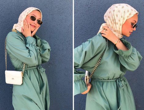 50 Dirhams Çiçekli Pamuklu Şal - Betül