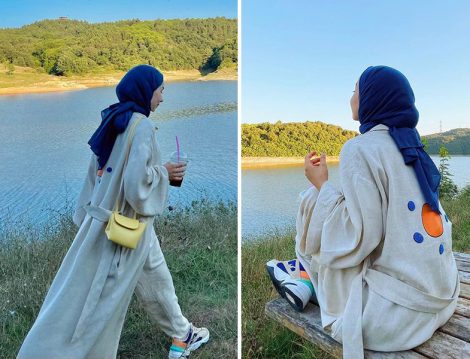Kuaybe Gider X LC Waikiki Kimono - Betül Yıldırım