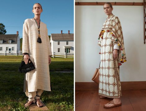 Tory Burch Elbise Kaftan