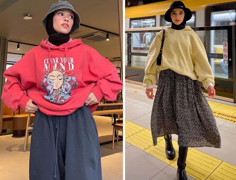 Addax Sweat - Mavera Bulut ve Trendyolmilla Sweat - Ecmel Rümeysa Ocak
