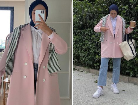 Atölye Hub Pembe Blazer Ceket - Şüheda Türkoğlu Hatun