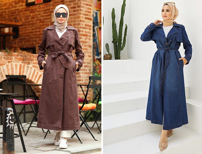 Neways Denim Trençkot
