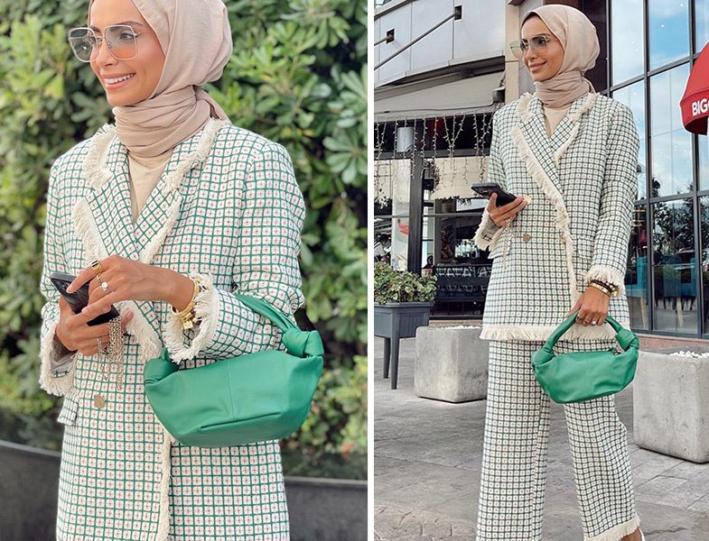 Niqozza Tüvit Ceket Pantolon - Betül Gedik