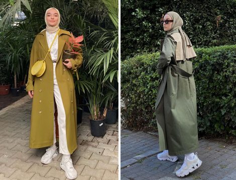Sahra Afra Trençkot - Ceyda Öztekin