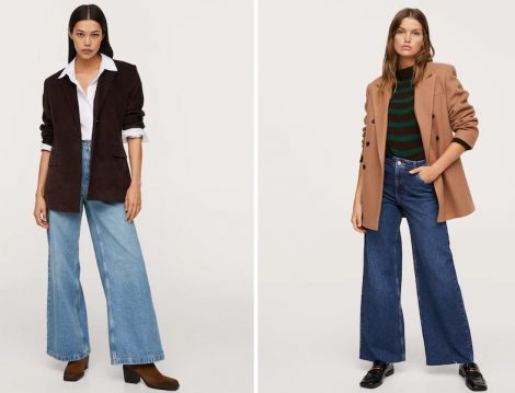 Mango Wed Leg Jean ve Blazer Ceket