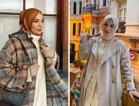 Yeşiltopuklar Moda Editörü Büşra Karagöz Sonbahar Kış Kombinleri