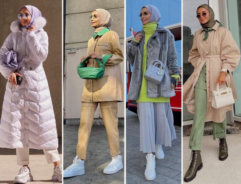 Betül Gedik'ten 2021 Sonbahar Renk Trendleriyle Tesettür Kombinler