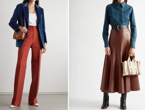 Blazé Milano Kadife Blazer Ceket - Chloe Deri Etek
