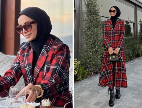 Atelier Pelin Yıldırım Ekose Takım - Betül Gedik