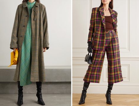 Tibi Ekose Kaban - Ralph & Russo Ekose Blazer Ceket