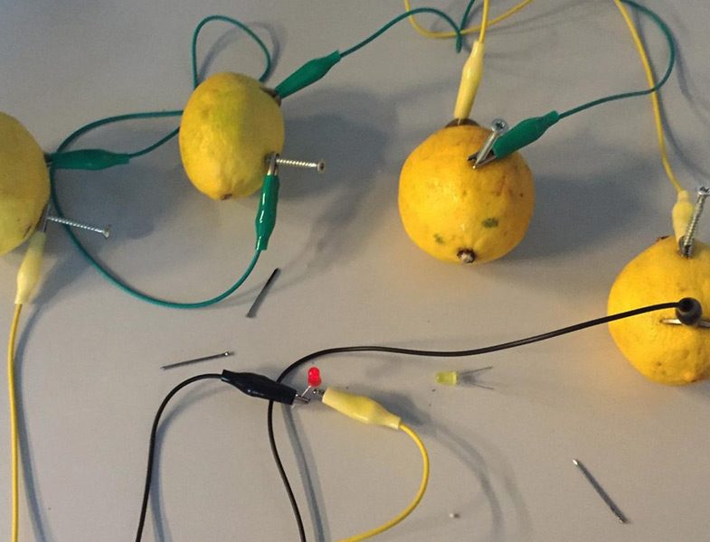 Limondan Pil Yapımı Deneyi