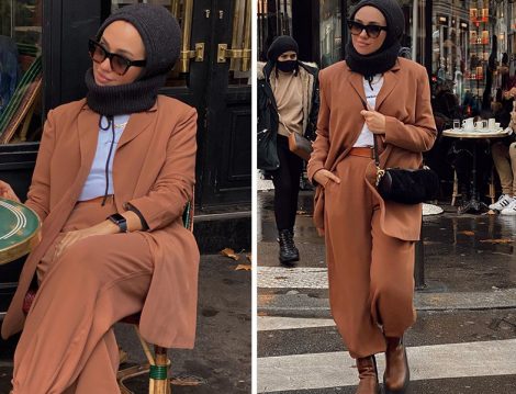 Qooq Store Camel Takım - Hülya Aslan