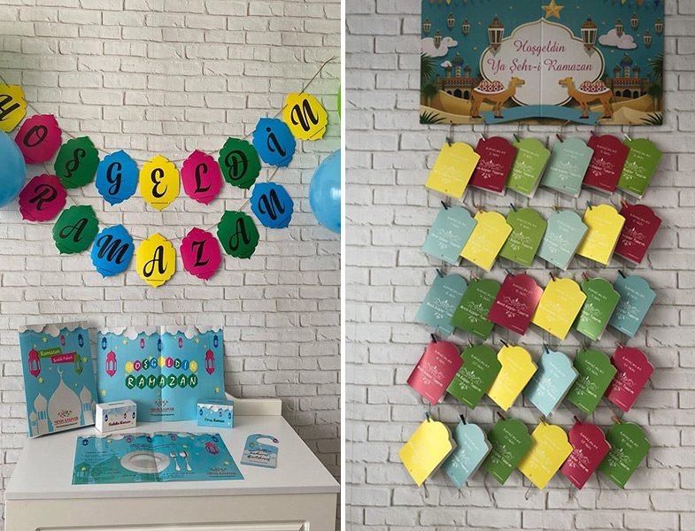 Çocuklar İçin Ramazan Süslemeleri