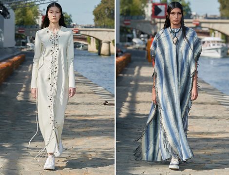 Chloe Püskül ve Saçak Detay Elbiseler