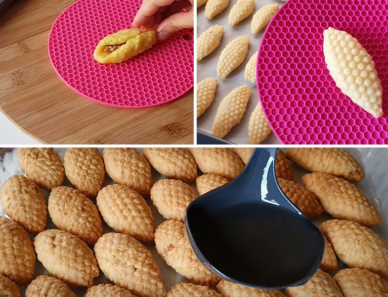 Kalburabastı Tatlısı Yapılışı