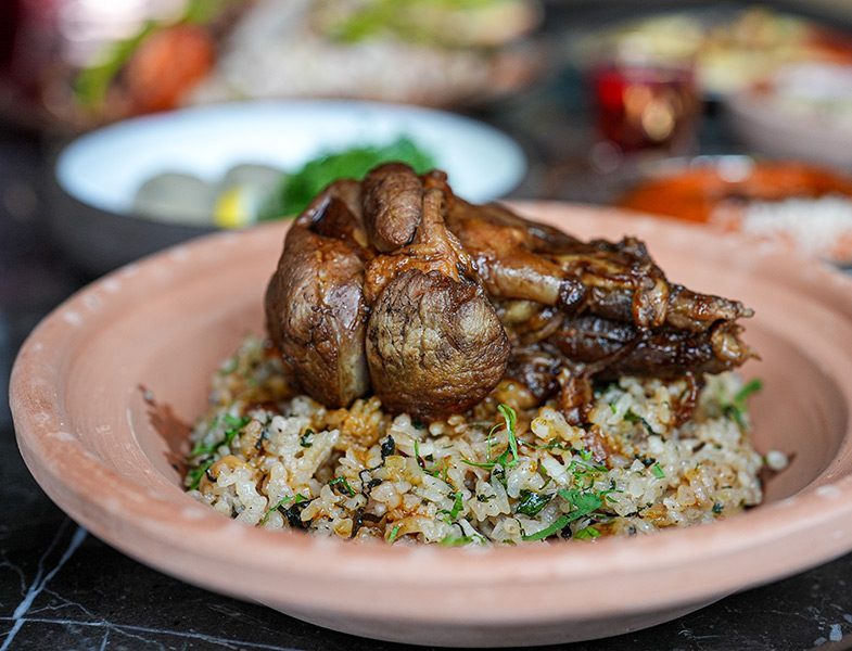 Fırında Kuzu İncik ve Bulgur Pilavı Tarifi