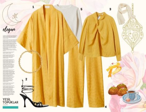 Mango Kaftan İle Ramazana Özel Tesettür Kombin