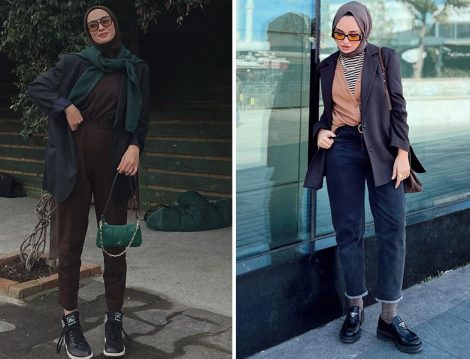 Sena Sever ve Hülya Aslan Dark Academia Stili
