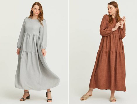 Normcore Yazlık Bol Elbise