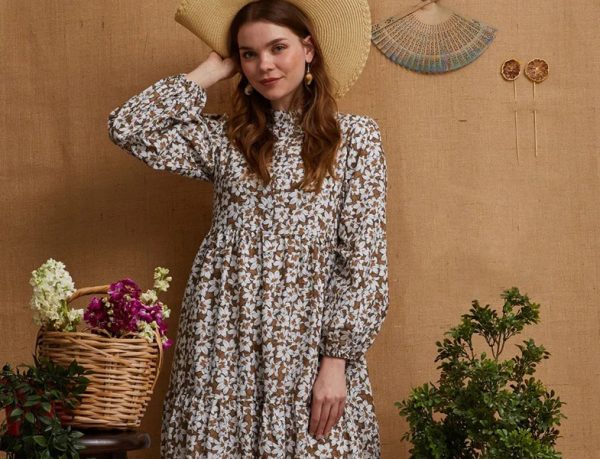 Normcore Çiçekli Elbise