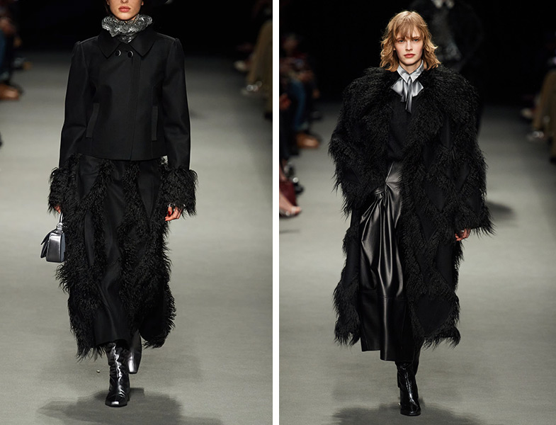Alberta Ferretti Siyah Etek Takım