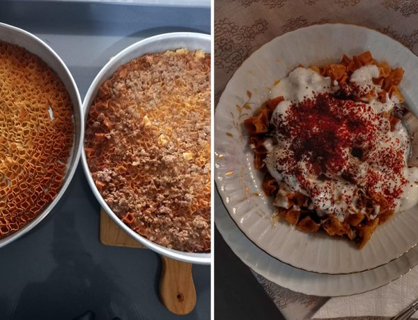 Kayseri Usulü Tepsi Mantısı 