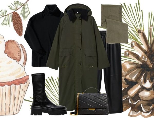 Mango Haki Parka Kombini