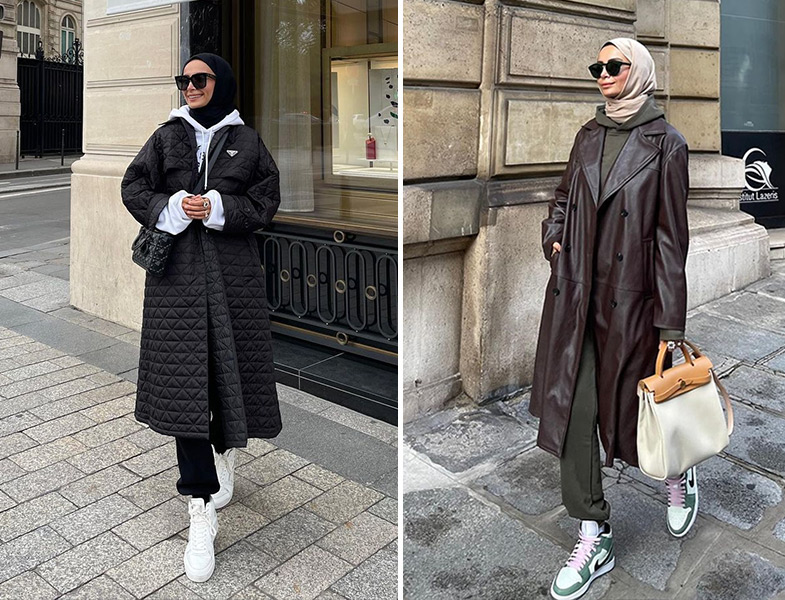 Prada Kapitone Kaban - Bershka Deri Trençkot - Betül Gedik