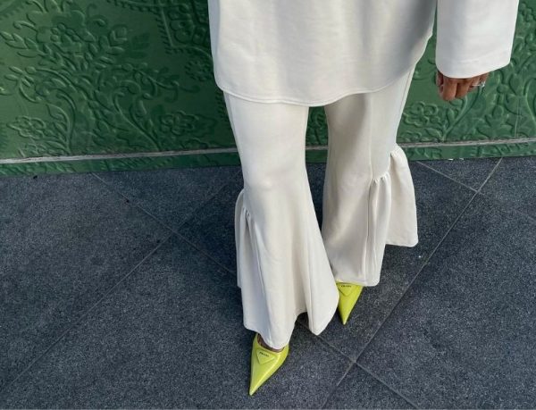 Lime Yesil Ayakkabı Betül Gedik