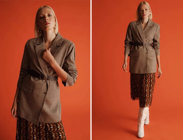 Defacto Kareli Blazer Ceket