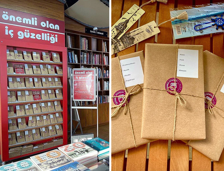 İstanbul Kitapçısı İç Güzelliği Standı