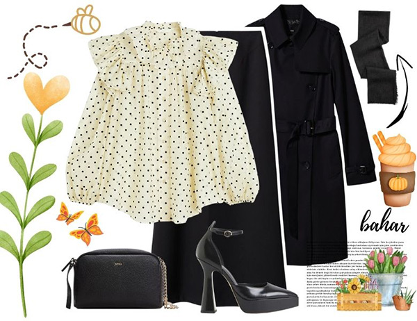 Feminen Bir Stil için 4 Baharlık Bluz Kombini