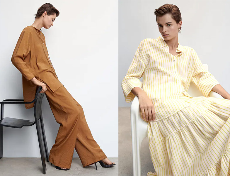 Mango Ramazan Koleksiyonu Bluz-Pantolon ve Gömlek-Etek