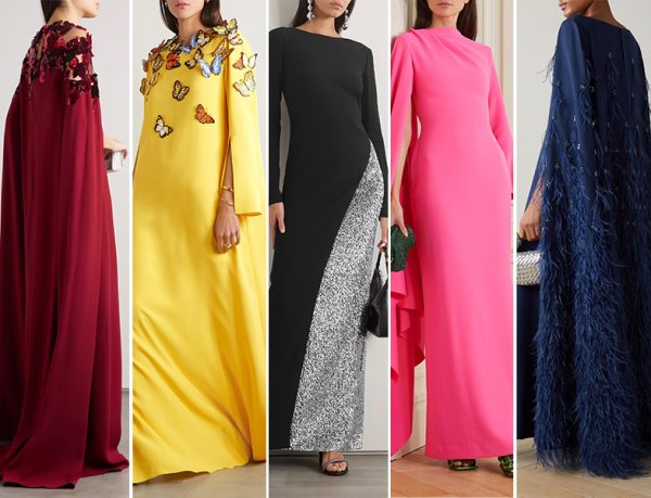 Oscar de la Renta - Givenchy - Solace London - Huishan Zhang Abiye Elbiseler