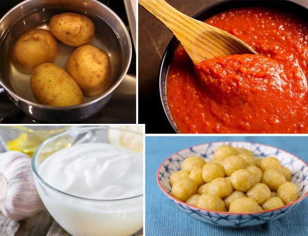Patates Borani Yapılışı
