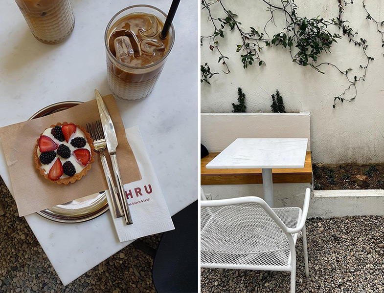 Thru Koşuyolu Kahve ve Meyveli Tart