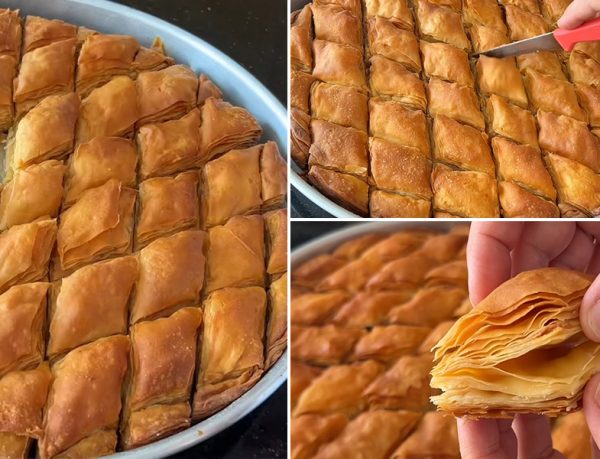 El Açması Baklava Börek Tarifi