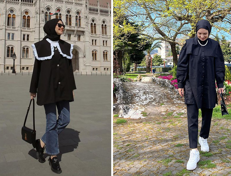 Fahhar Design 2023 İlkbahar Yaz - Aybüke Nur Demirci ve Şüheda Türkoğlu Kombinleri