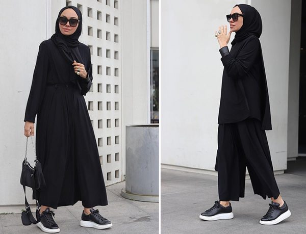 Qooq Store Siyah Bluz Pantolon - Hülya Aslan