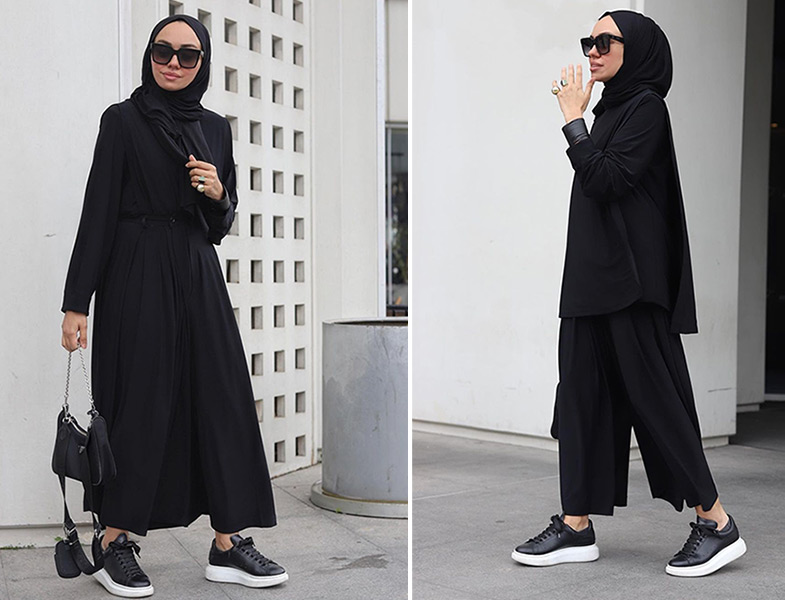 Qooq Store Siyah Bluz Pantolon - Hülya Aslan