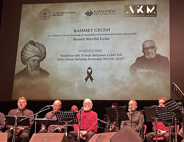 Besteli Mevlid Rahmet Gecesi Konseri AKM’de