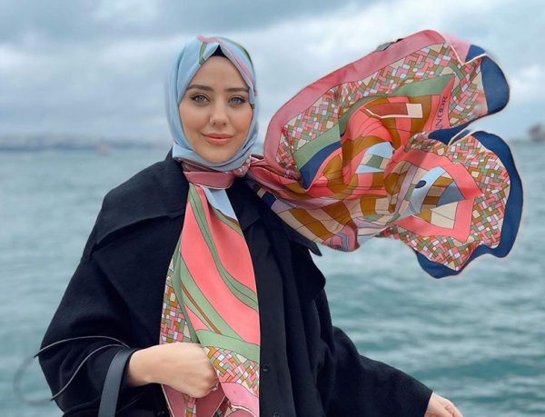 Imannoor Çok Renkli ve Desenli Şal - Aybüke Nur Demirci Özkul