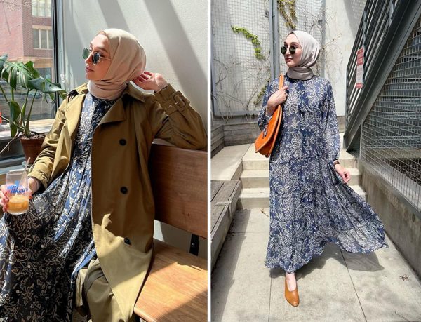 Nude Şal ile Tesettür Kombin - Elif Doğan
