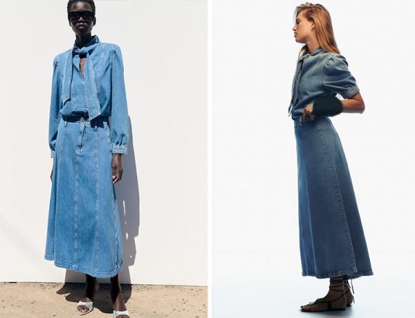 Zara Denim Etek