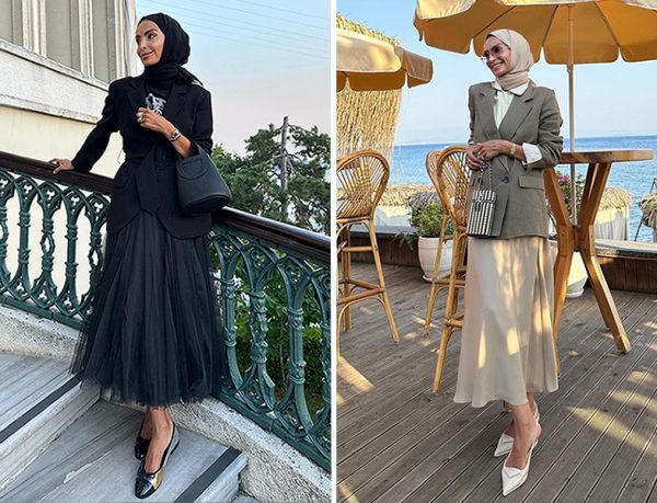 Betül Gedik Tütü ve Saten Etek Kombinleri
