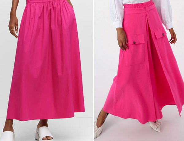 Fuşya Pembe Etekler