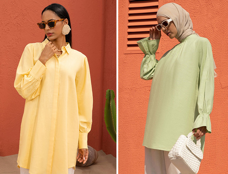Refka Keten Tunik