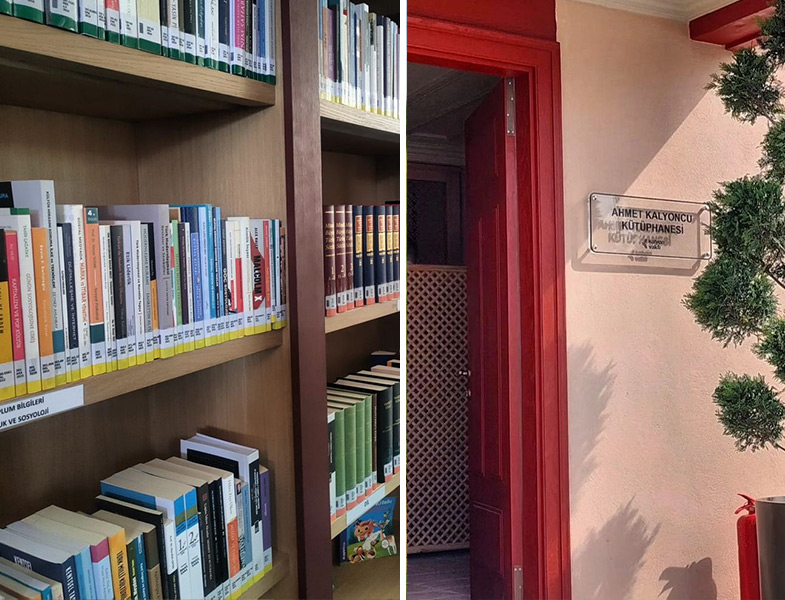 Vaniköy Camii Ahmet Kalyoncu Kütüphanesi