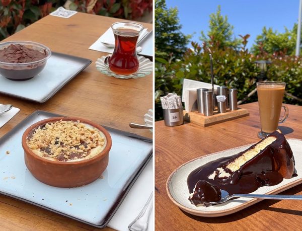 Kemankeş Restoran Sütlaç ve San Sebastian Cheesecake
