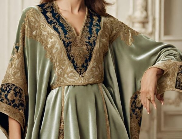 Yapay Zeka ile Hazırlanan Geleneksel Kaftan Modelleri